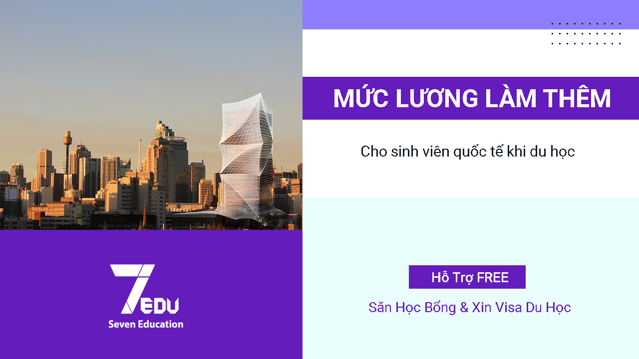 Tìm Hiểu Mức Lương Làm Thêm Cho Sinh Viên Khi Du Học